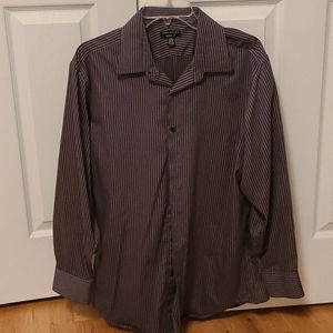 Modern Fit Structure Dress Shirt